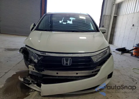 2022 Honda Odyssey Elite z USA, uszkodzony, nr VIN 5FNRL6H9XNB050255